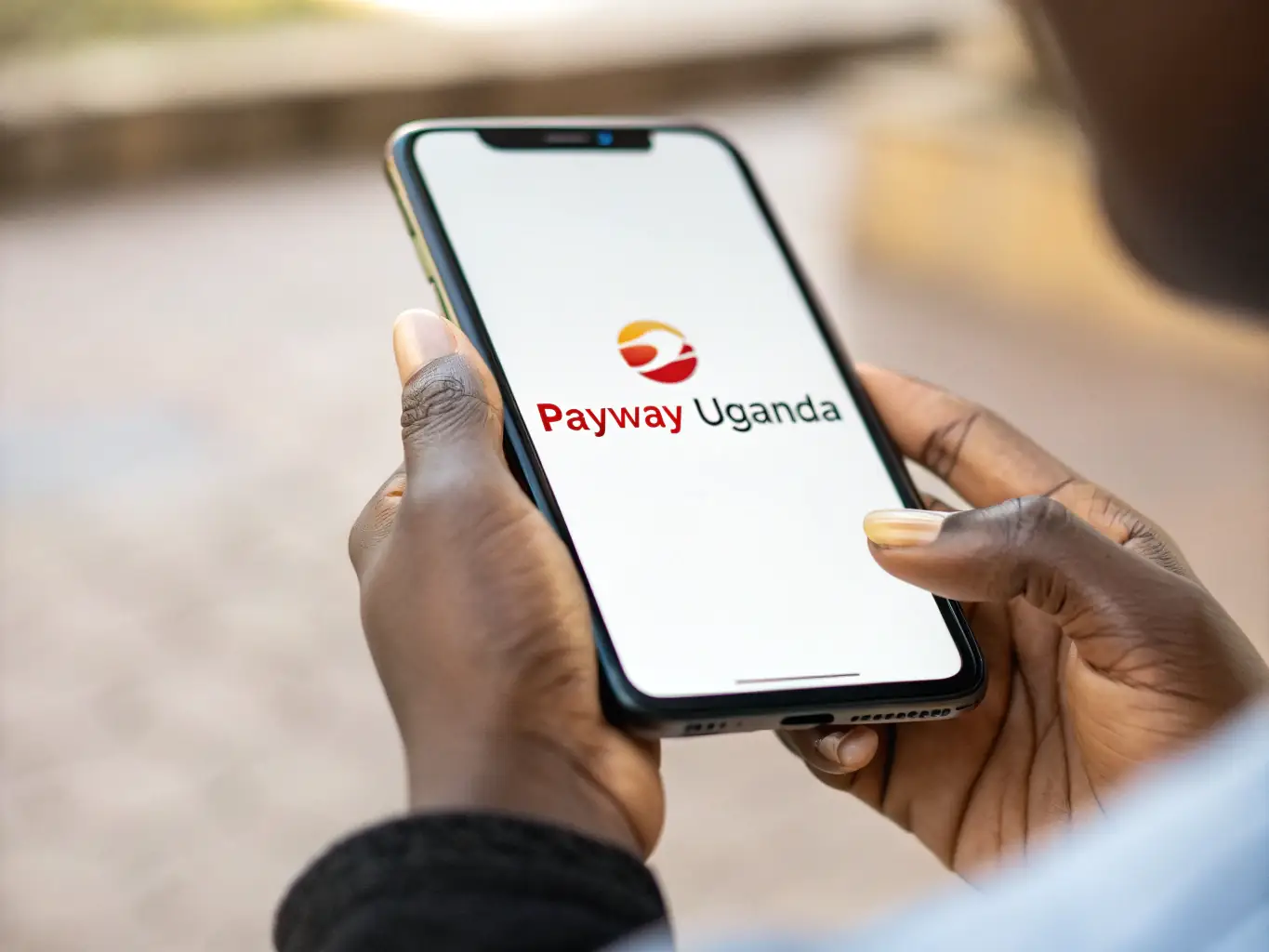 A smartphone displaying the Orange Mobile Money app interface, showing options for sending, receiving, and managing funds. The Orange logo is visible, with a user-friendly layout showing transaction icons and balance information, set against a neutral background.